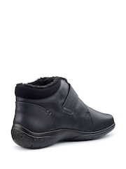Hotter Blue Wide Fit Muse Touch-Fastening Boots - Image 3 of 4