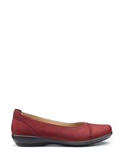 Hotter Red Robyn II Slip-On Wide Fit Shoes - Image 1 of 4