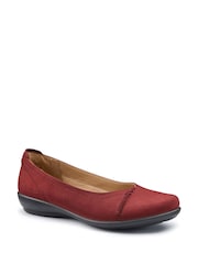 Hotter Red Robyn II Slip-On Wide Fit Shoes - Image 2 of 4