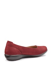 Hotter Red Robyn II Slip-On Wide Fit Shoes - Image 3 of 4