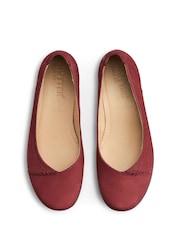 Hotter Red Robyn II Slip-On Wide Fit Shoes - Image 4 of 4