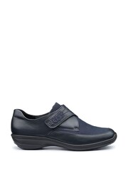 Hotter Blue Zest Touch-Fastening Wide Fit Shoes - Image 1 of 4