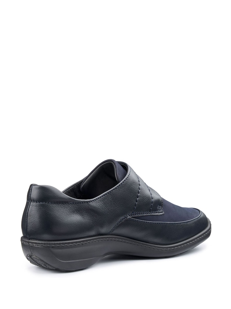 Hotter Blue Zest Touch-Fastening Wide Fit Shoes - Image 4 of 4