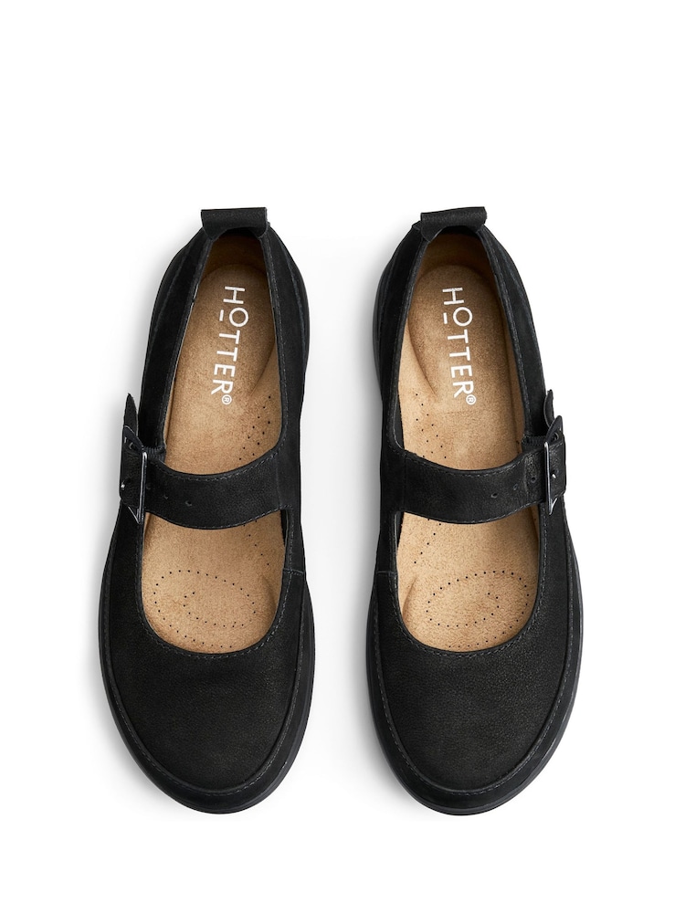 Negro - Zapatos de corte estándar con hebilla Verity de Hotter - Imagen 4 de 4 Negro - Zapatos de corte estándar con hebilla Verity de Hotter - Imagen 4 de 4