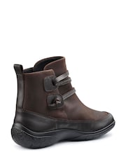 Hotter Brown Rumble Stud Wide Fit Boots - Image 3 of 4