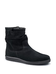 Hotter Black Wide Fit Zip Boots - Image 2 of 4
