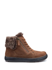 Hotter Brown Rapid III Zip/Lace-Up Regular Fit Boots - Image 1 of 4