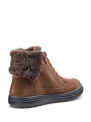 Hotter Brown Rapid III Zip/Lace-Up Regular Fit Boots - Image 3 of 4