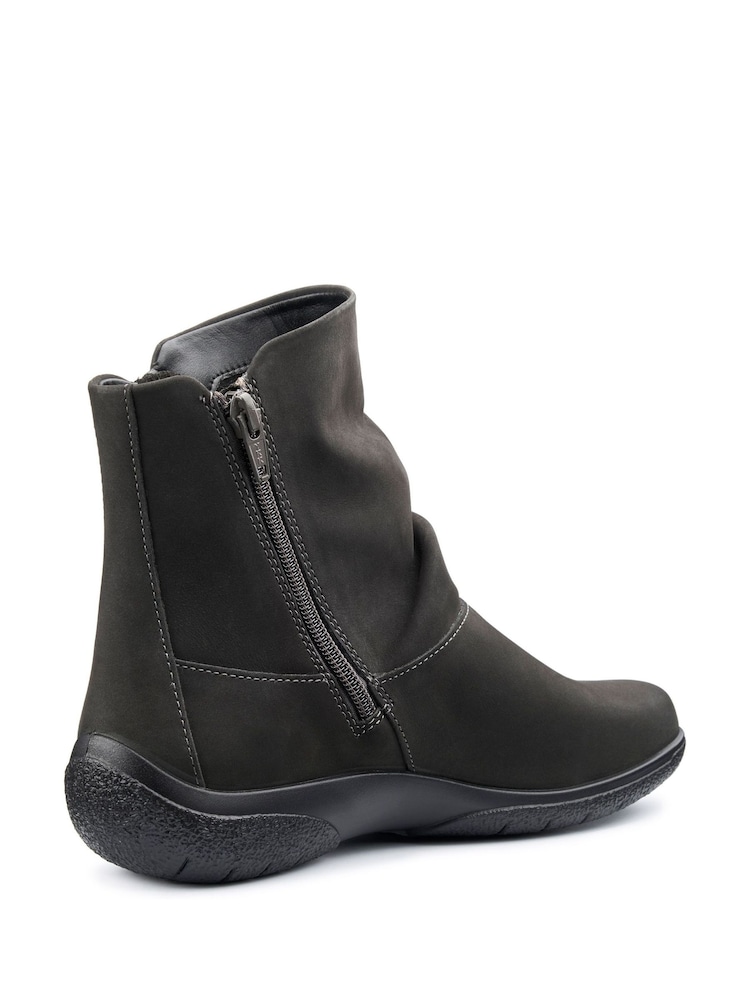 Hotter Grey Standard Fit Whisper Zip Boots - Image 4 of 4