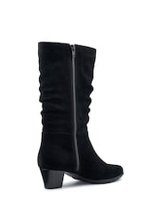 Hotter Black Regular Fit Sloane Zip Boots - Image 3 of 4