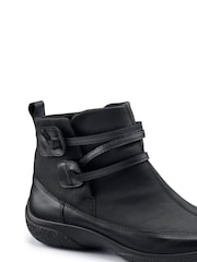 Hotter Black Regular Fit Rumble Stud Boots - Image 2 of 4