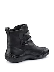Hotter Black Regular Fit Rumble Stud Boots - Image 4 of 4