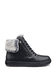 Hotter Black Rapid III Zip/Lace-Up Regular Fit Boots - Image 1 of 4