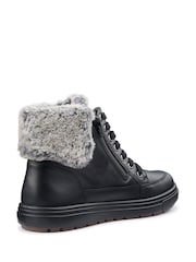 Hotter Black Rapid III Zip/Lace-Up Regular Fit Boots - Image 3 of 4