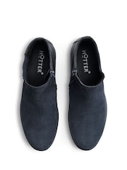 Hotter Blue Wide Fit Tenby Zip Fastening Boots - Image 4 of 4