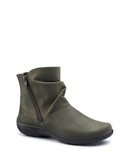 Hotter Green Extra Wide Fit Whisper Zip Boots - Image 2 of 4