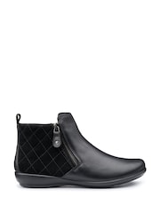 Hotter Black Winchester Zip Regular Fit Boots - Image 1 of 4
