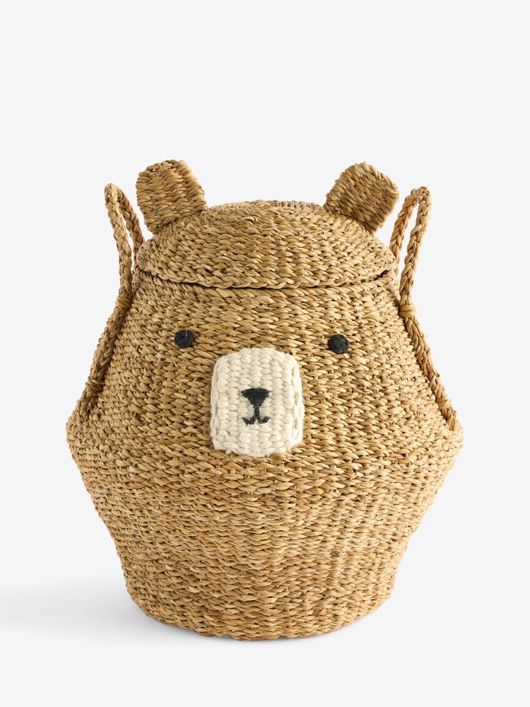 Neutral Bear Storage Basket - Image 1 of 1