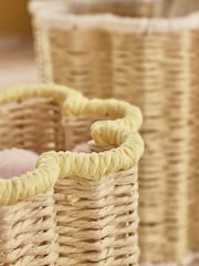 Set of 2 Multi Daisy Baskets - Image 2 of 4