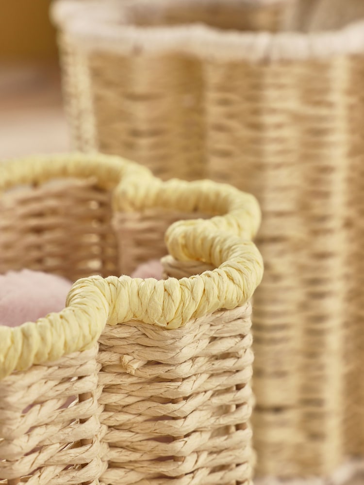 Set of 2 Multi Daisy Baskets - Image 2 of 4