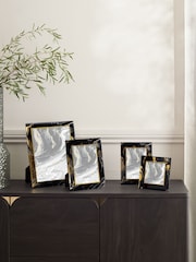 Black white Marble Glass Photo Frame - Image 1 of 1