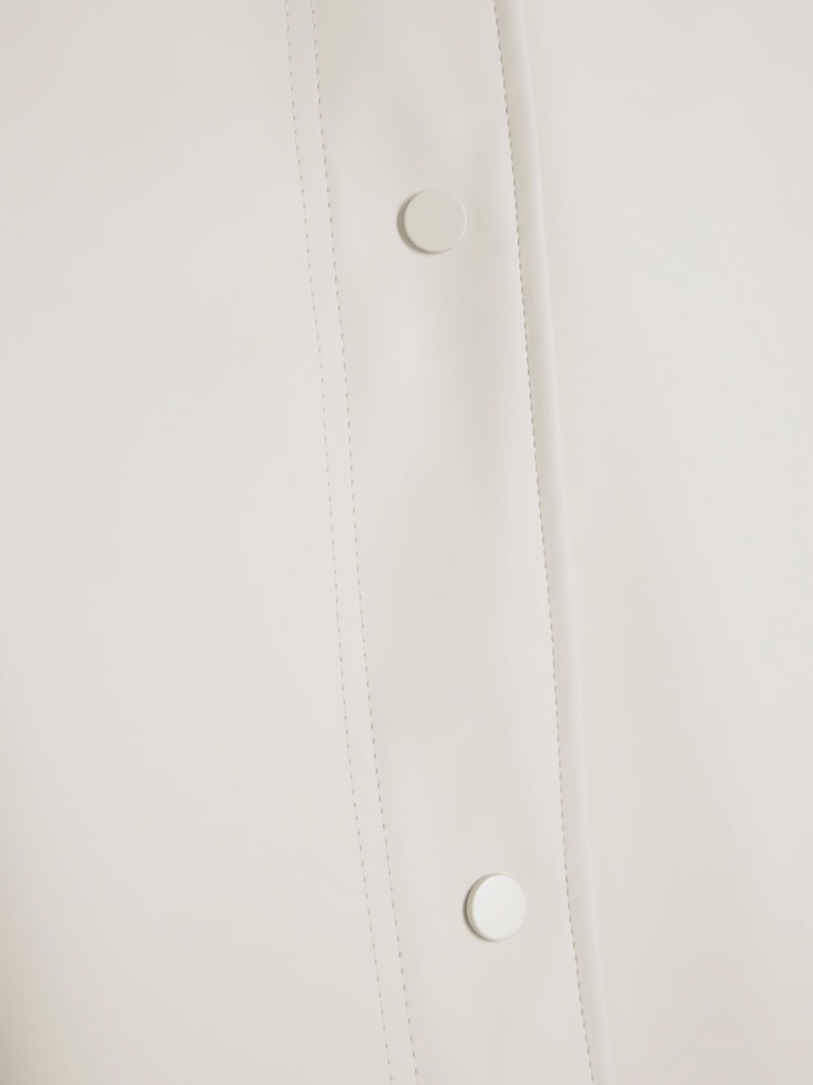 River Island Natural Hooded Rain Jacket - Image 4 of 4 River Island Natural Hooded Rain Jacket - Image 4 of 4