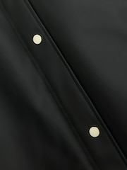 River Island Black Hooded Rain Jacket - Image 6 of 6