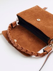 River Island Brown Wrapped Buckle Shoulder Bag - Image 5 of 5
