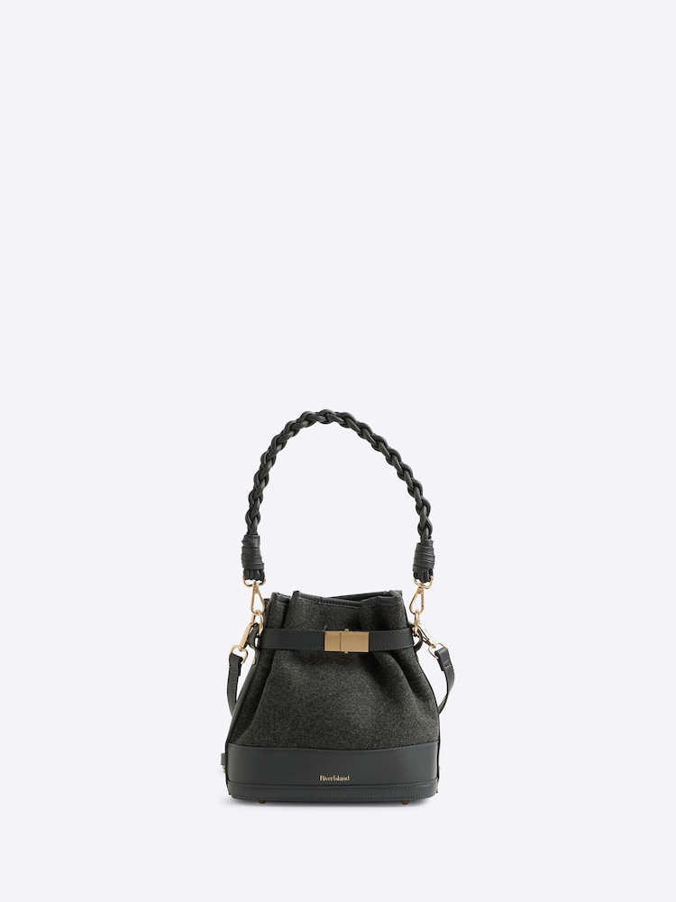 River Island шерстяная сумка - Image 1 of 6