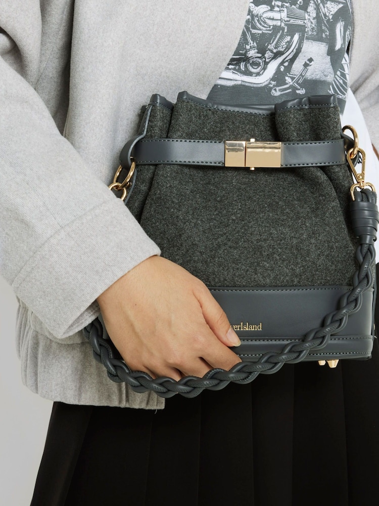 River Island шерстяная сумка - Image 6 of 6