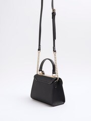 River Island Black Embossed Mini Tote Bag - Image 3 of 4