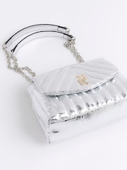 River Island Маленькая мягкая наплечная стеганая сумка - Image 5 of 5