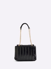 River Island Black Soft Quilted Shoulder Bag - Image 3 of 5
