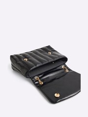 River Island Black Soft Quilted Shoulder Bag - Image 5 of 5