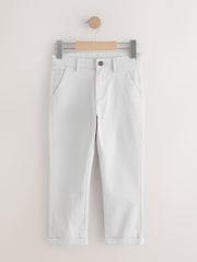 Silver Regular Fit Stretch Chino Trousers (3-17yrs) - Image 1 of 5