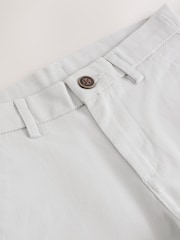 Silver Regular Fit Stretch Chino Trousers (3-17yrs) - Image 3 of 5