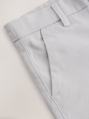 Gri Argintiu - Pantaloni chino stretch (3-17ani) - Image 4 of 5