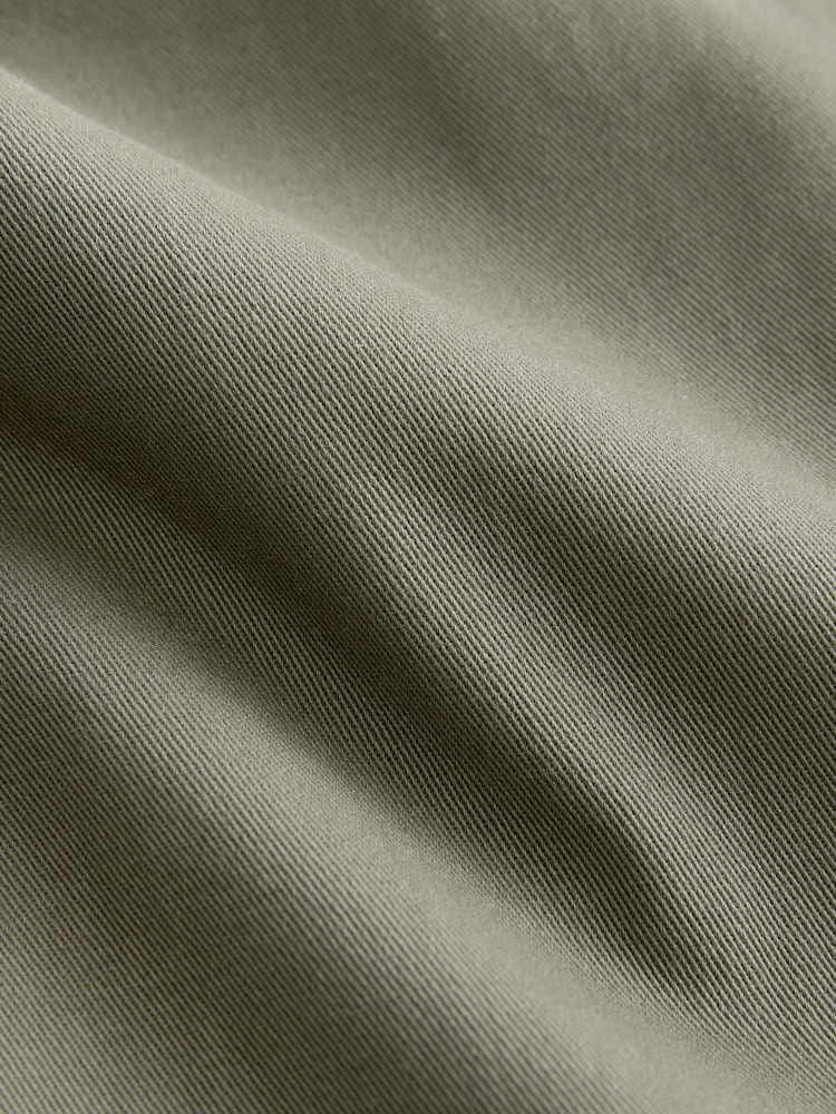 Olive Green Regular Fit Stretch Chino Trousers (3-17yrs) - Image 5 of 5