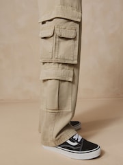 Neutro - Twill Woven 100% Cotton Cargo Trousers (3-16yrs) - Imagen 5 de 10