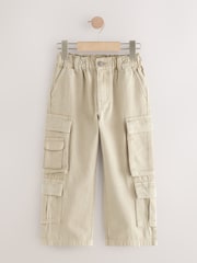 Neutro - Twill Woven 100% Cotton Cargo Trousers (3-16yrs) - Imagen 6 de 10