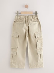 Neutro - Twill Woven 100% Cotton Cargo Trousers (3-16yrs) - Imagen 7 de 10
