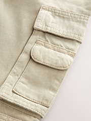 Neutro - Twill Woven 100% Cotton Cargo Trousers (3-16yrs) - Imagen 8 de 10