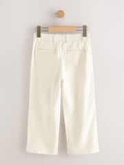 Ecru Linen Smart Trousers (3-16yrs) - Image 2 of 5
