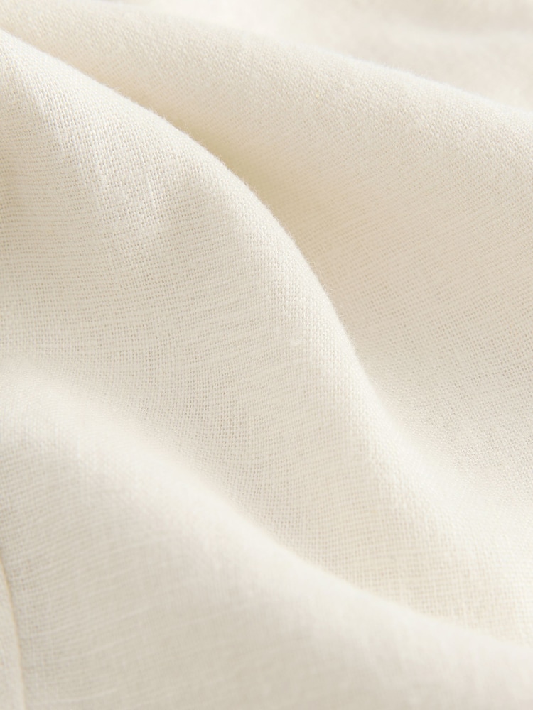 Ecru Linen Smart Trousers (3-16yrs) - Image 3 of 5
