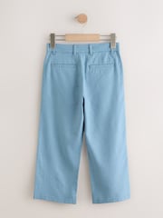 Light Blue Linen Smart Trousers (3-16yrs) - Image 2 of 4
