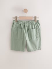 Sage Green Single Pull-On Shorts (3-16yrs) - Image 2 of 4