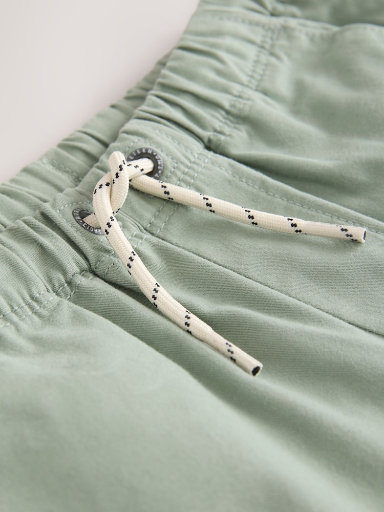 Sage Green Single Pull-On Shorts (3-16yrs) - Image 4 of 4