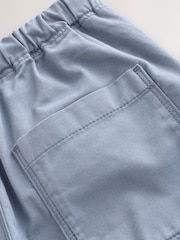 Dusty Blue Single Pull-On Shorts (3-16yrs) - Image 4 of 4