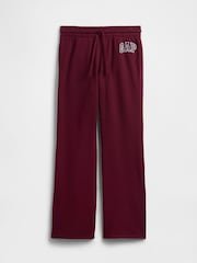 Gap Burgundy Red Logo Straight Joggers - Image 5 of 5