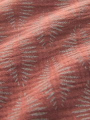 Rust Brown Abstract Textured Pull-On Shorts (3-16yrs) - Image 7 of 7